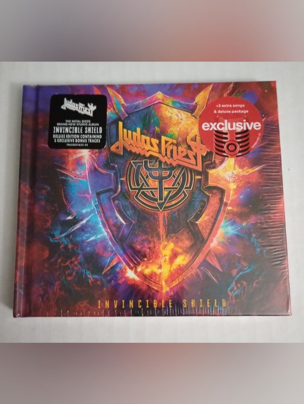 Judas Priest Invincible Shield CD Deluxe Edition Target Exclusive Brand New